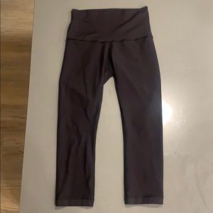 Lululemon Cropped Leggings Black 6